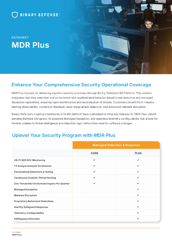 BD MDR Plus Datasheet Cover