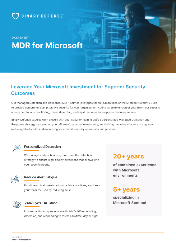 BD MDR For Microsoft Datasheet